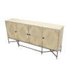 Franklin 72" Four Door Sideboard, Meadow Grey - Image 2
