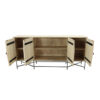 Franklin 72" Four Door Sideboard, Meadow Grey - Image 4