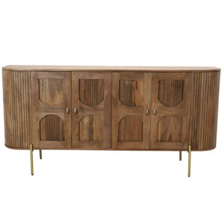 Orly Six Door Sideboard, Burnham Natural