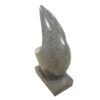Abstract Sculpture 25" Tall Grey Terrazzo, RIS 859 - Image 5