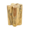 Impressive Teak Log Accent Table 28" Tall, DA 9 - Image 7