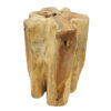 Impressive Teak Log Accent Table 28" Tall, DA 9 - Image 6