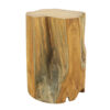 Impressive Teak Log Accent Table 28" Tall, DA 9 - Image 4