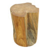 Impressive Teak Log Accent Table 28" Tall, DA 9 - Image 3