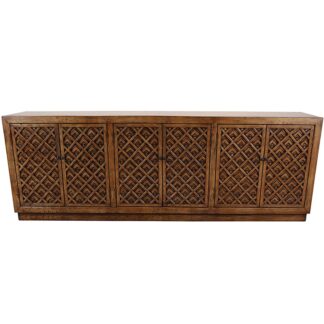 Holborn 102" Six Door Sideboard, Vintage Patina