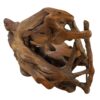 Abstract Freeform Teak Wood Bench, JS 167 - Image 5