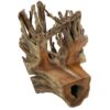 Freeform Natural Teak Root Wood Bench, JS 430