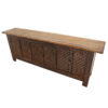 Ludwig 99" Six Door Sideboard, Vintage Patina - Image 3