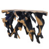 Charred Black-Natural Teak Root 48" Console Table, RIS 472 - Image 2