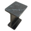 Kai Black Marble Side Table - Image 5