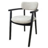 Lilla Dining Arm Chair, Vintage Black - Image 6
