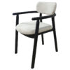 Lilla Dining Arm Chair, Vintage Black - Image 5