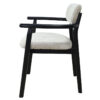 Lilla Dining Arm Chair, Vintage Black - Image 4