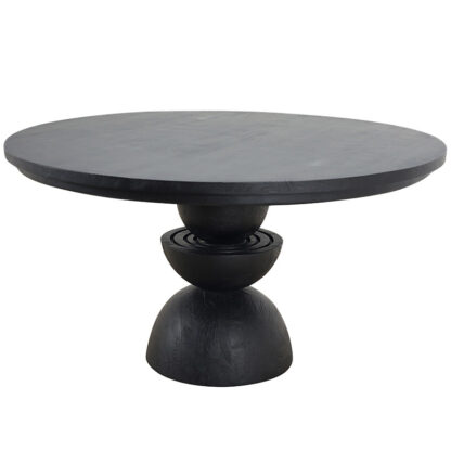 Merla 54" Dining Table, Dalila Ebony