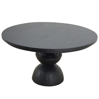 Merla 54" Dining Table, Dalila Ebony - Image 3