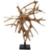Extraordinary Teak Wood Sculpture, RIS 846
