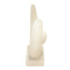 Abstract Sculpture 21" Tall White Terrazzo, RIS 860 - Image 3