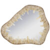 Artisan-Crafted, Quartz Crystal Wall Mirror, RIS 867
