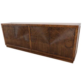Elodie 98'' Four Door Sideboard, Vintage Patina
