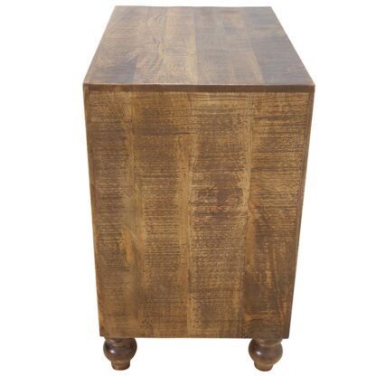 Sumatra 3 Drawer Nightstand, Distressed Patina - Image 4