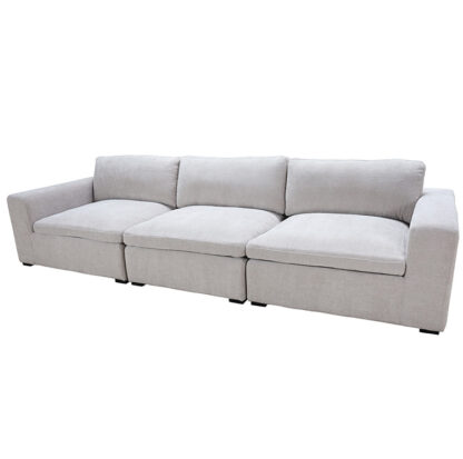 Conner 127" Modular 3-Piece Sofa