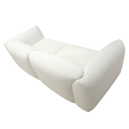 Megan 99" Opulent Curved Sofa - Image 5