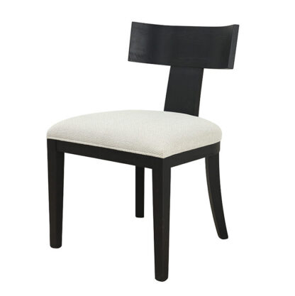 Philippe Dining Chair, Black Oak