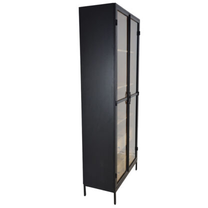 Jensen Tall Display Cabinet with Four Drawers - Image 3