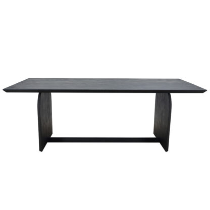 Monfort 84" Dining Table, Hand-Finished Ebony - Image 2