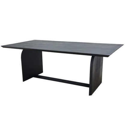 Monfort 84" Dining Table, Hand-Finished Ebony