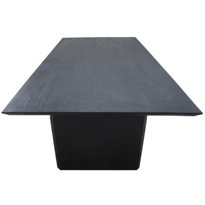 Monfort 84" Dining Table, Hand-Finished Ebony - Image 3