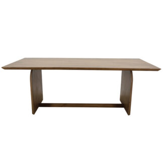 Monfort 84" Dining Table, Hand-Finished Sienna