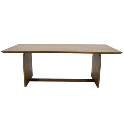 Monfort 84" Dining Table, Hand-Finished Sienna