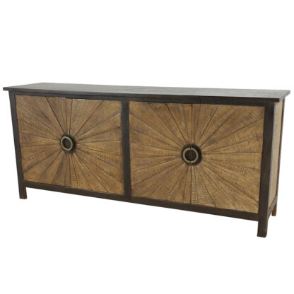 Moretti Four Door Sideboard with Hand-Carving