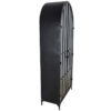 Piero Arched Display Cabinet, Matte Black - Image 2