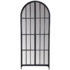 Piero Arched Display Cabinet, Matte Black - Image 3