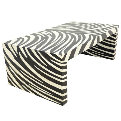 Tioga Hand-Cut Inlay Coffee Table - Image 4