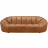Audrey 100" Top-Grain Leather Sofa