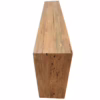 Exceptional 78" Solid Teak Wood Console Table, DA 65 Patina - Image 4