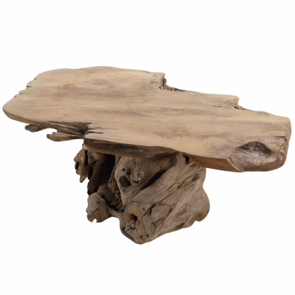 Natural Organic Teak Coffee Table, DA 86 - Image 11