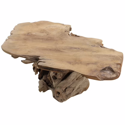 Natural Organic Teak Coffee Table, DA 86 - Image 10