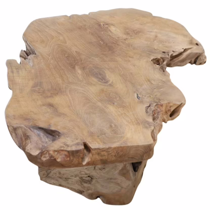 Natural Organic Teak Coffee Table, DA 86 - Image 9