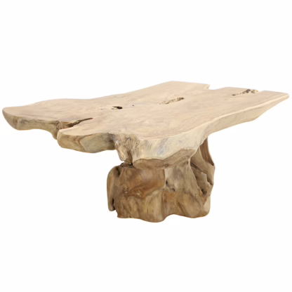 Natural Organic Teak Coffee Table, DA 86 - Image 6