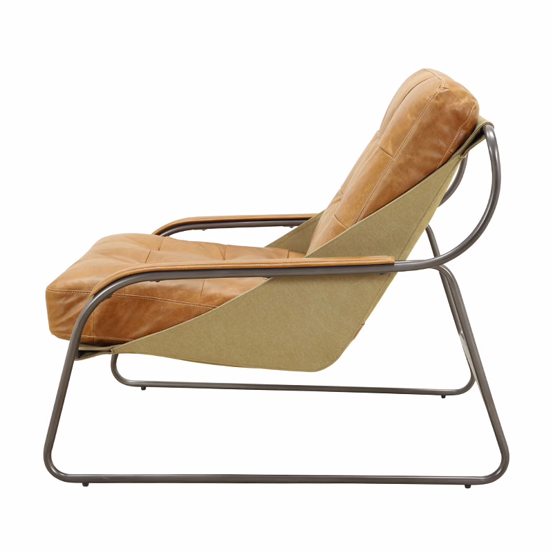 Julian Leather Lounge Chair 4 Julian Leather Lounge Chair - Image 4