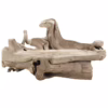 Impressive Solid Teak Root Bench, RIS 874F