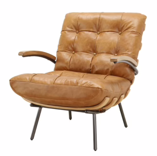 Salvador Leather Lounge Chair