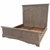 Gloucester Handcrafted King Bed, Brushed Smoke