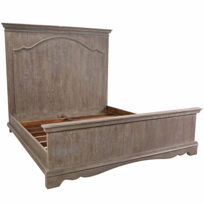 Gloucester Handcrafted King Bed, Brushed Smoke - Image 2