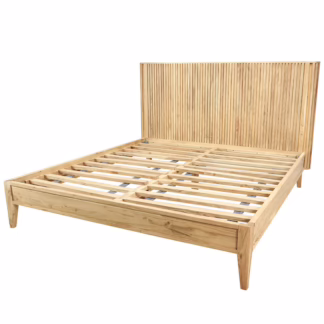 Langston Handcrafted Solid Wood King Bed