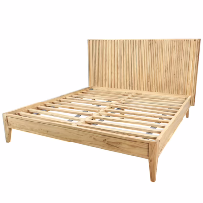 Langston Handcrafted Solid Wood King Bed